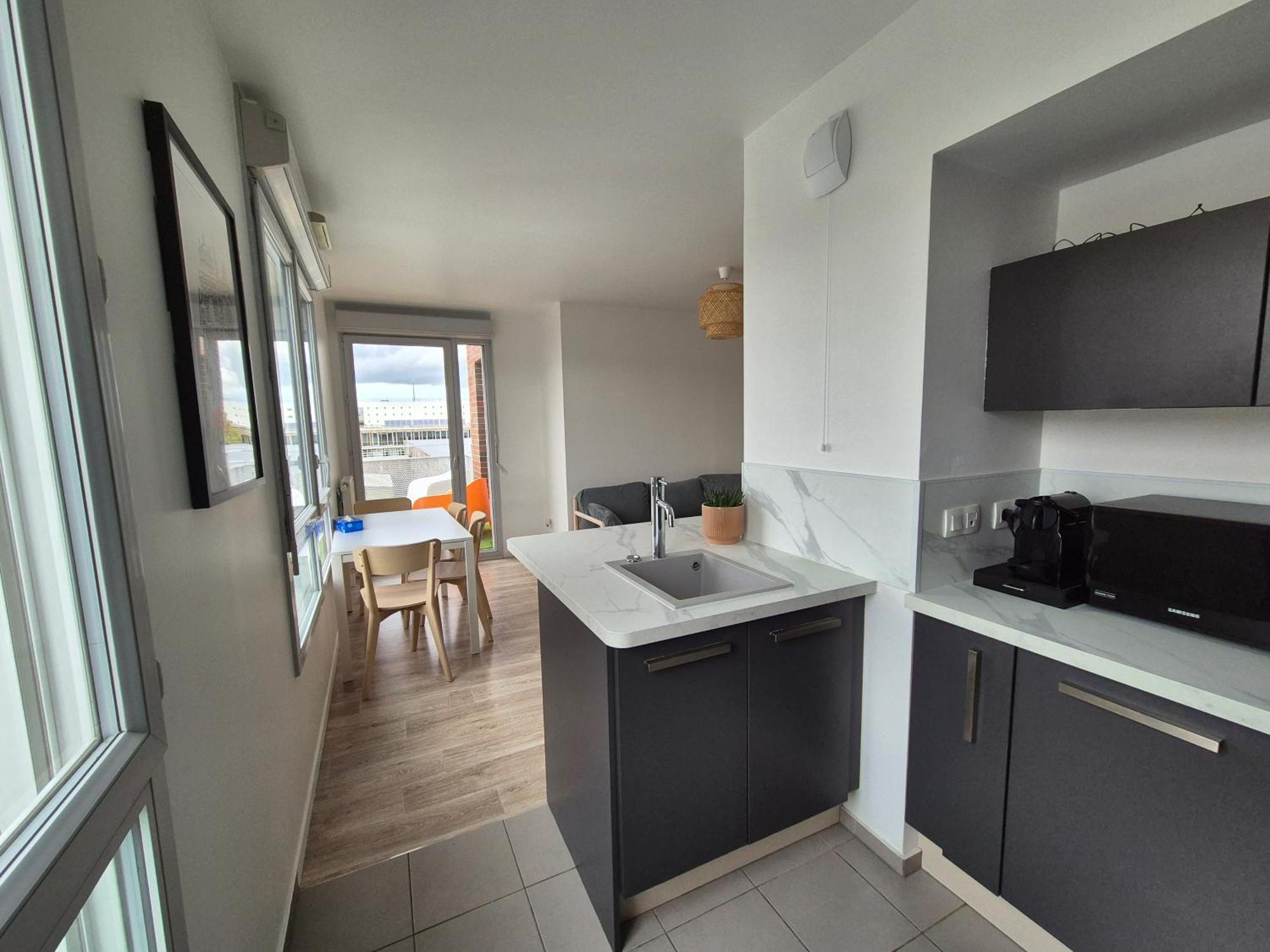 Appartement Les Portes Du Stade Saint-Denis-en-Margeride Exterior foto